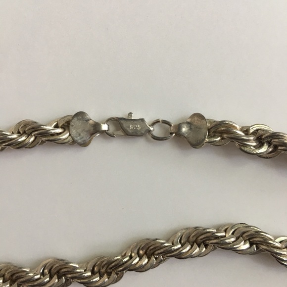 Vintage | Sterling Silver Rope Chain - Picture 5 of 5
